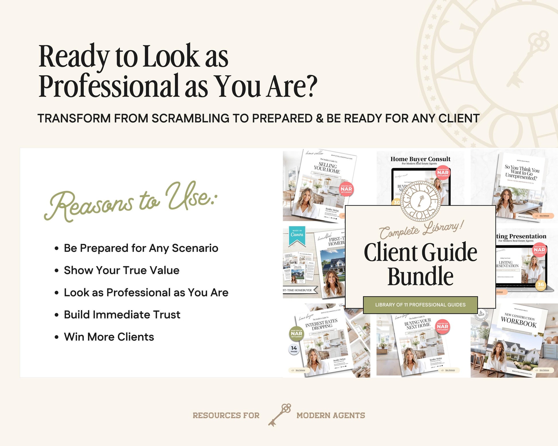Real Estate Client Guide Bundle | Real Estate Marketing | Seller Guides | Buyer Guides | Seller Guides | Real Estate Client Guides | Canva