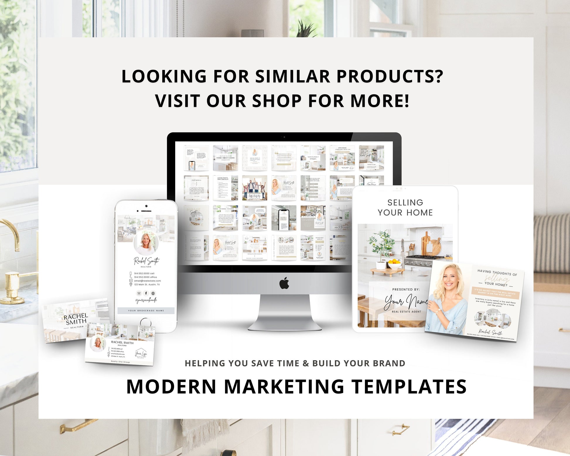 Real Estate Business Card Canva Template | Two-Sided | Real Estate Business Card | Entrepreneur | Interior Designer | Photographer | Vol 4