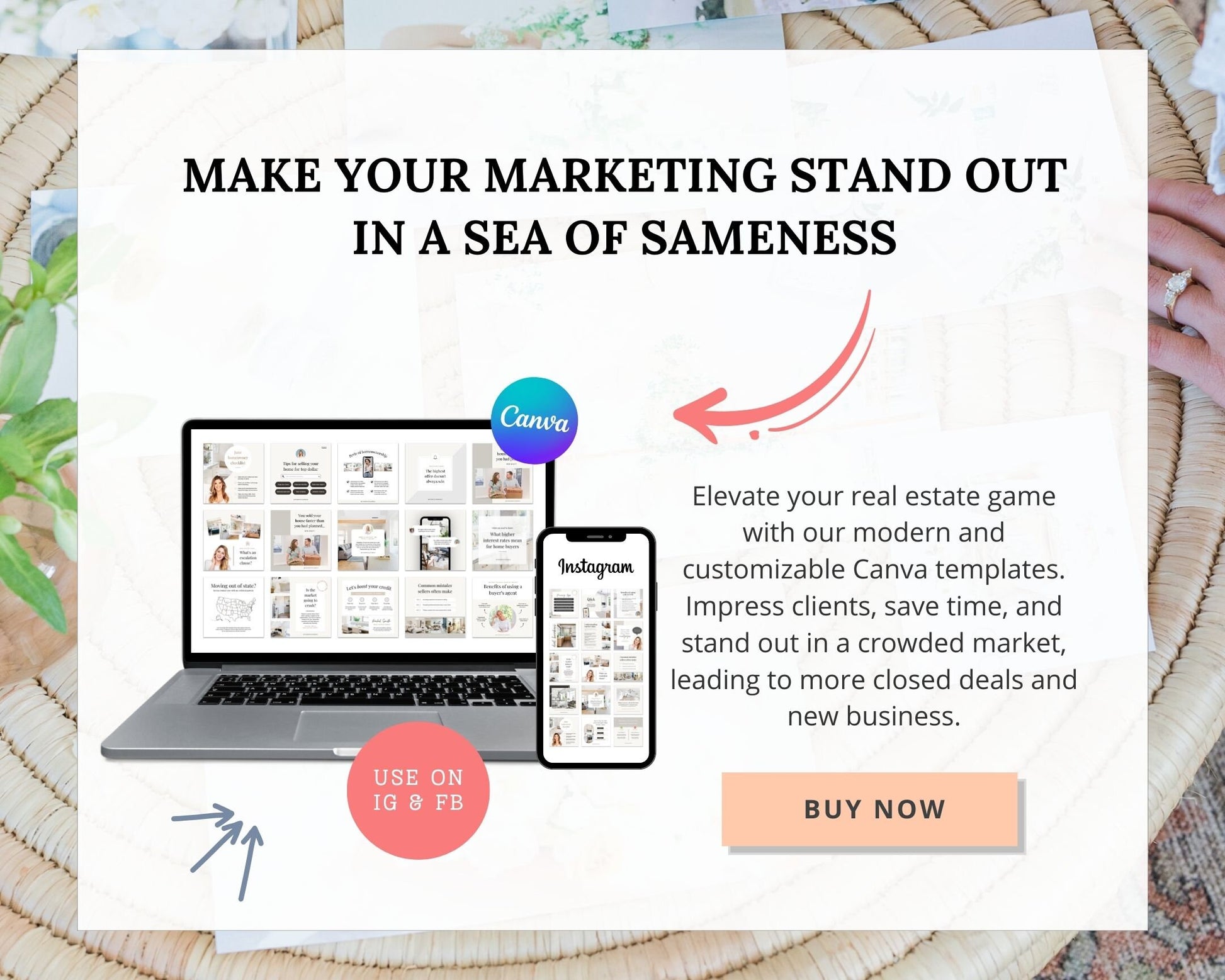 June 35 Real Estate Captions & 35 Real Estate Canva Posts | Real Estate Agent Social Media Posts | Real Estate Marketing | Canva Template