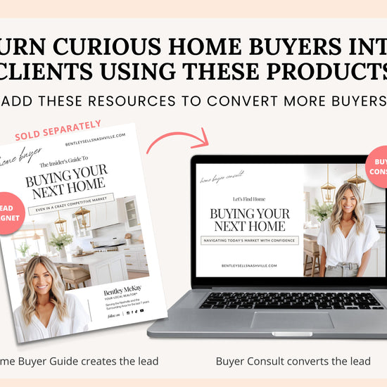 Real Estate Home Buyer Consult | NAR Settlement | Real Estate Marketing | Real Estate Canva Template | Buyer Roadmap | 30 Editable Slides