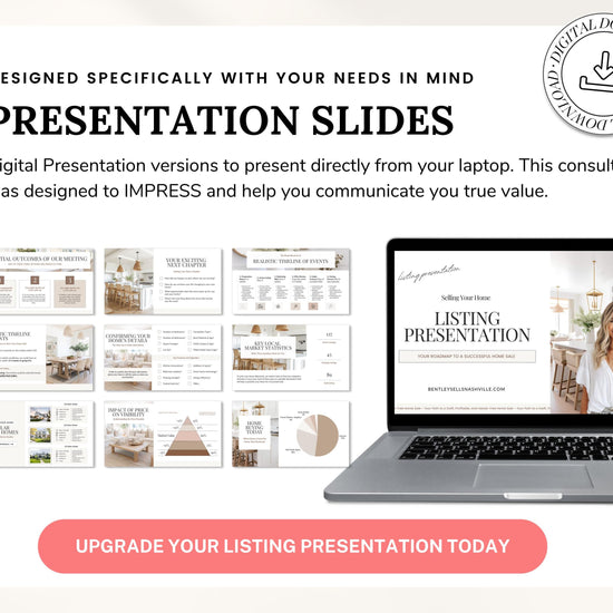 Real Estate Listing Presentation | NAR Settlement | Real Estate Marketing | Real Estate Canva Template | Listing Consultation | Home Seller