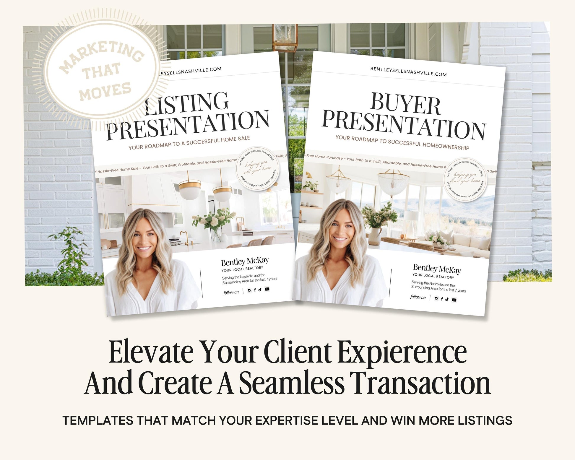 Real Estate Seller Guide & Home Buyer Presentation Bundle | Real Estate Marketing | Home Buyer Presentation | Listing Presentation | Canva