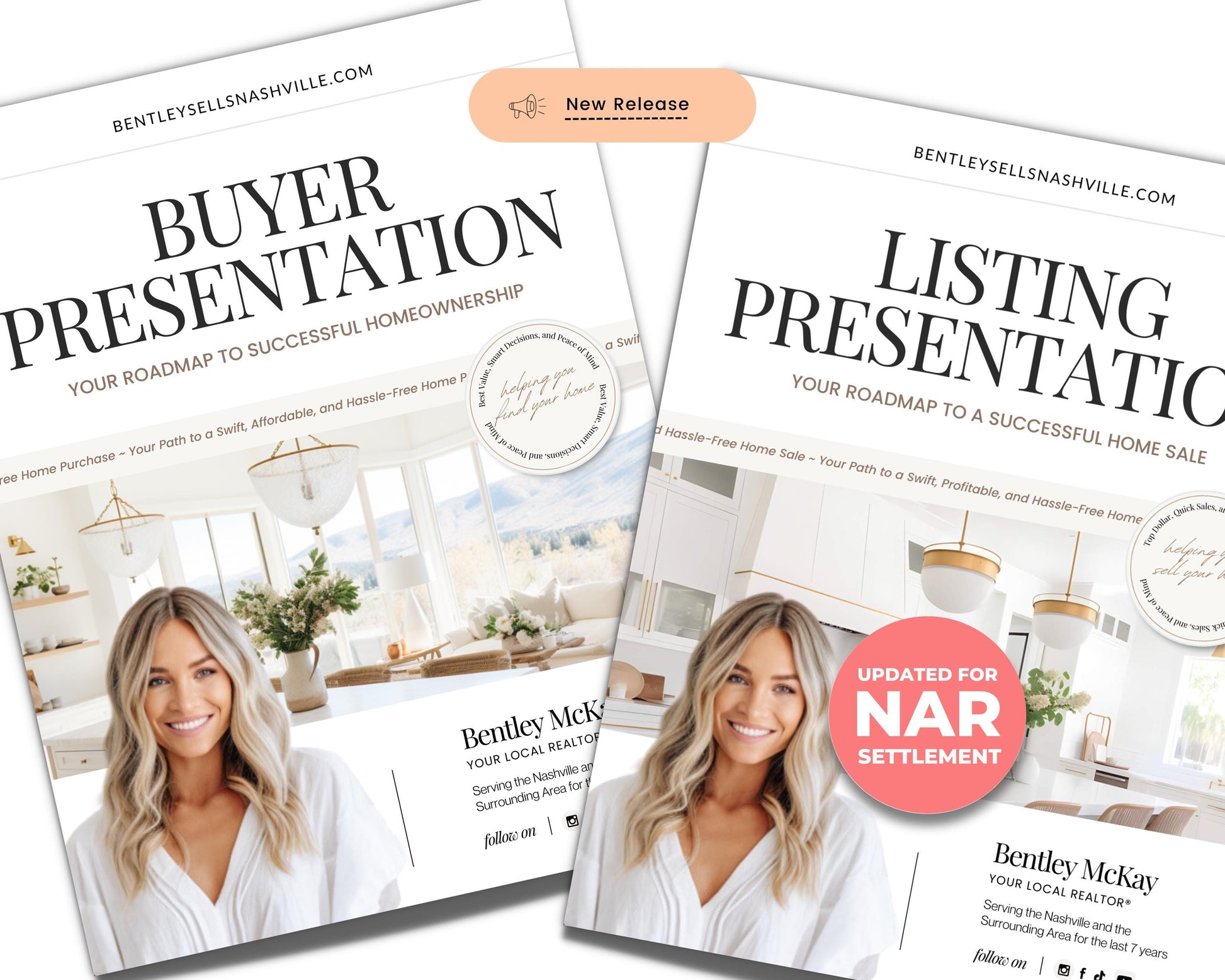 Real Estate Seller Guide & Home Buyer Presentation Bundle | Real Estate Marketing | Home Buyer Presentation | Listing Presentation | Canva