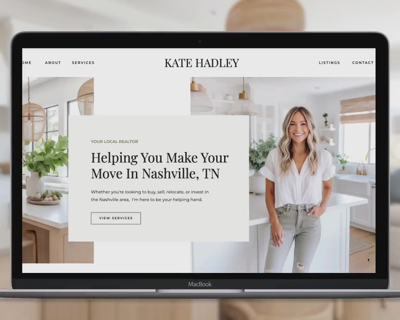 Real Estate Showit Website | Real Estate Agent Website Template | Showit Website Template | Website for Real Estate Marketing | Real Estate