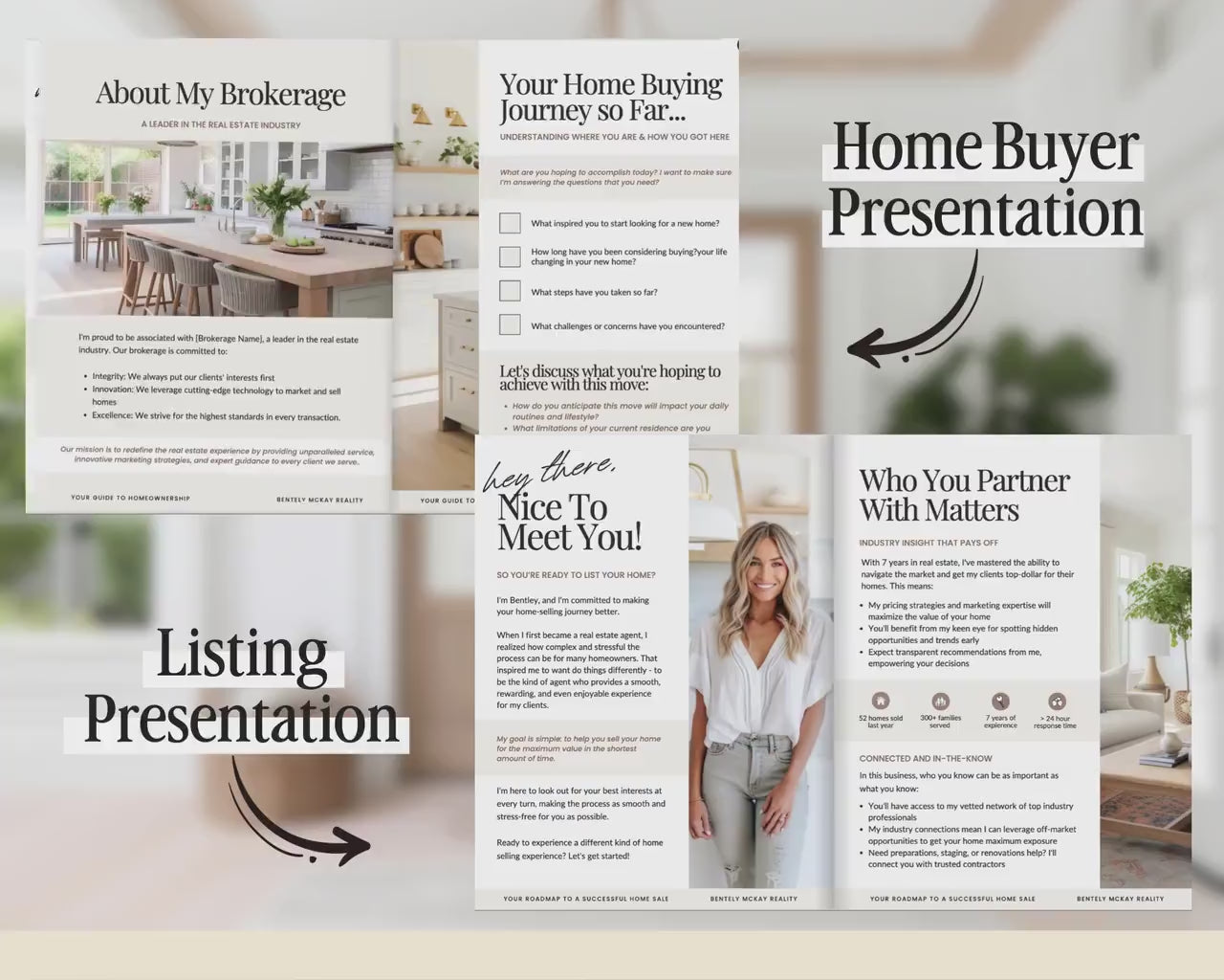 Real Estate Seller Guide & Home Buyer Presentation Bundle | Real Estate Marketing | Home Buyer Presentation | Listing Presentation | Canva