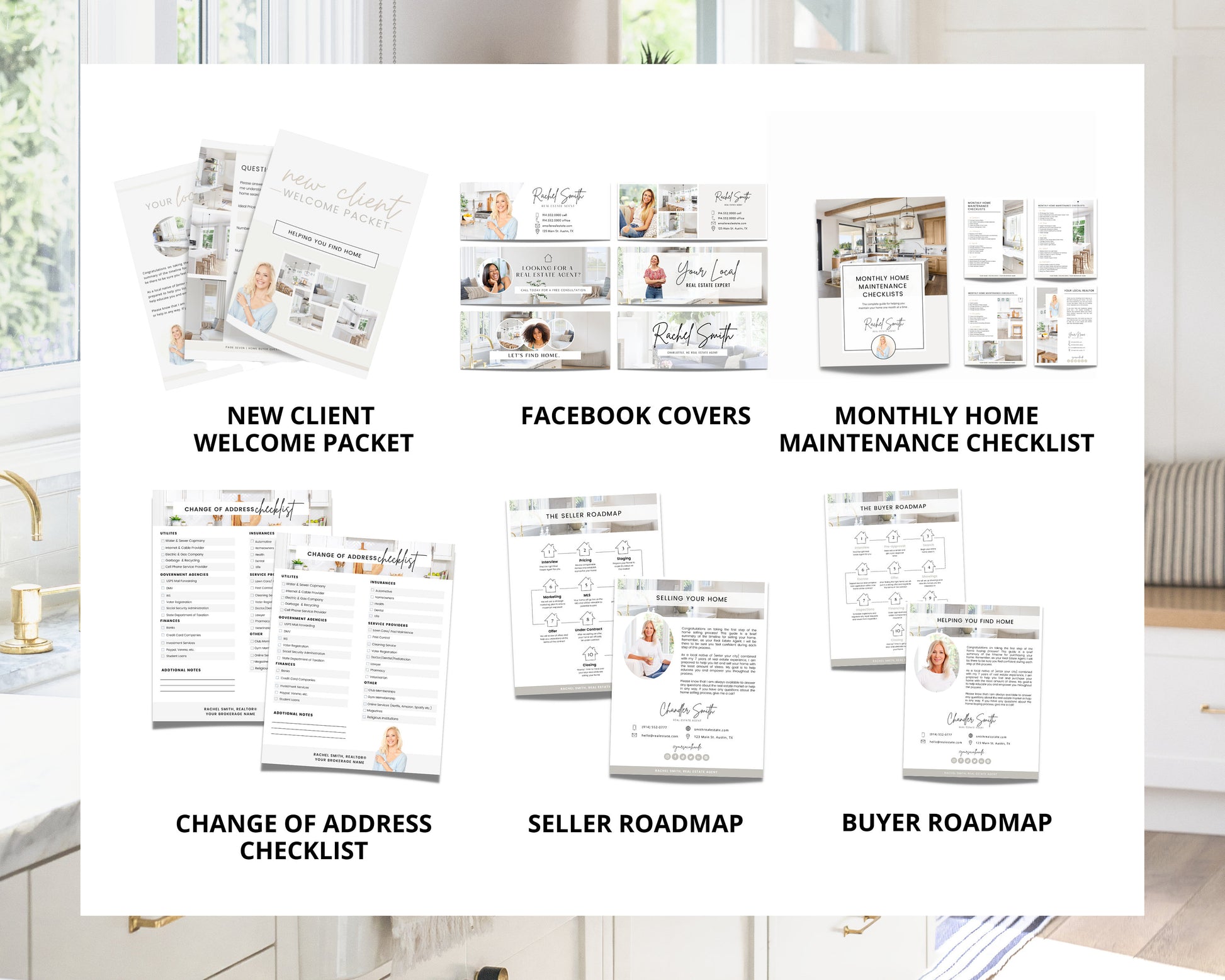 Ultimate Real Estate Marketing Templates Bundle | Seller Guide | Buyer Guide | Real Estate Flyers | Real Estate Social Media Posts | Canva