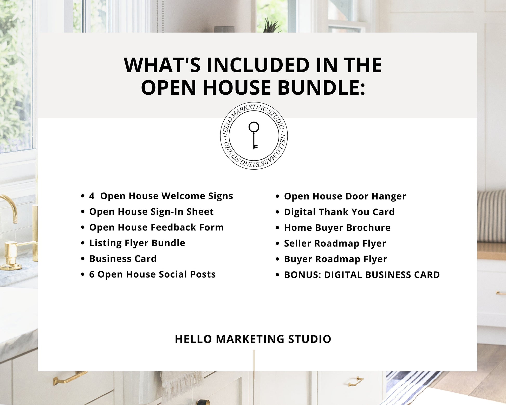 Open House Bundle | Real Estate Marketing Materials | Open House Sign In | Real Estate Marketing | Canva Template | Buyer Guide | Open House