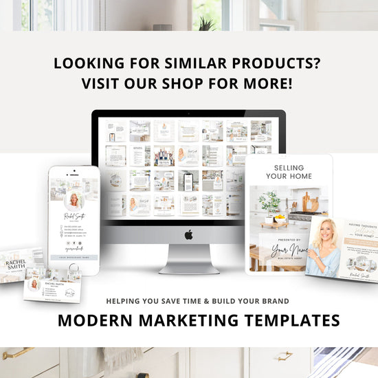 Digital Business Card Canva Template | Real Estate Business Card | Real Estate Marketing | Modern Business Card | Entrepreneur | Modern