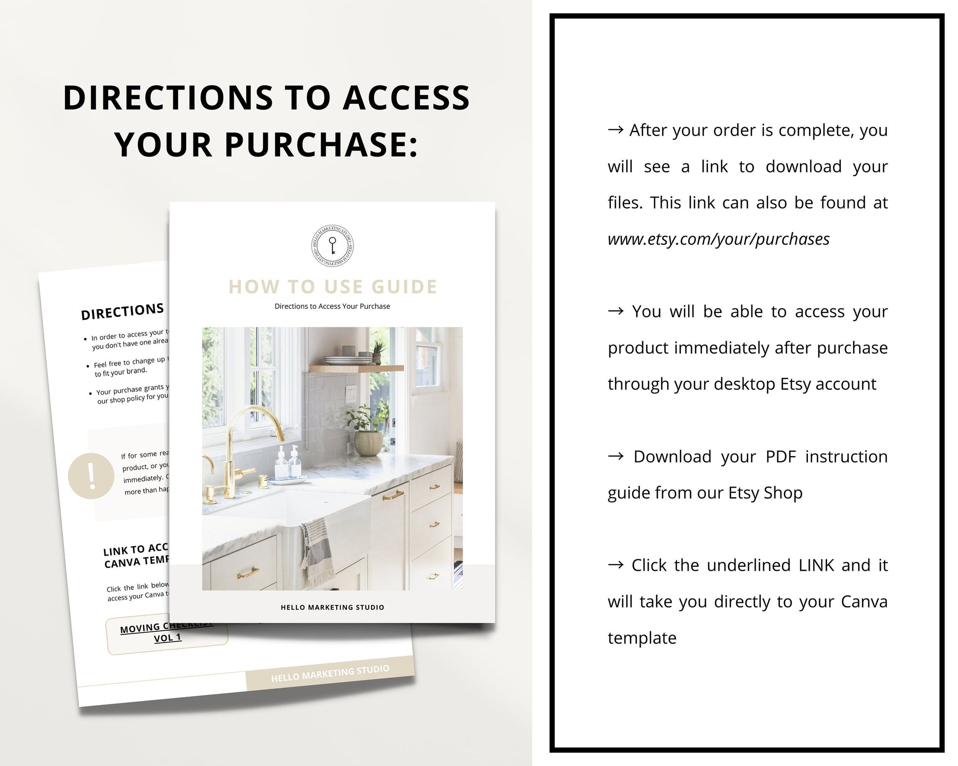 Home Seller Roadmap Guide | Seller Packet | Seller Flyer | Real Estate Marketing Material | Modern Marketing | Canva Template | Sell | Vol 3