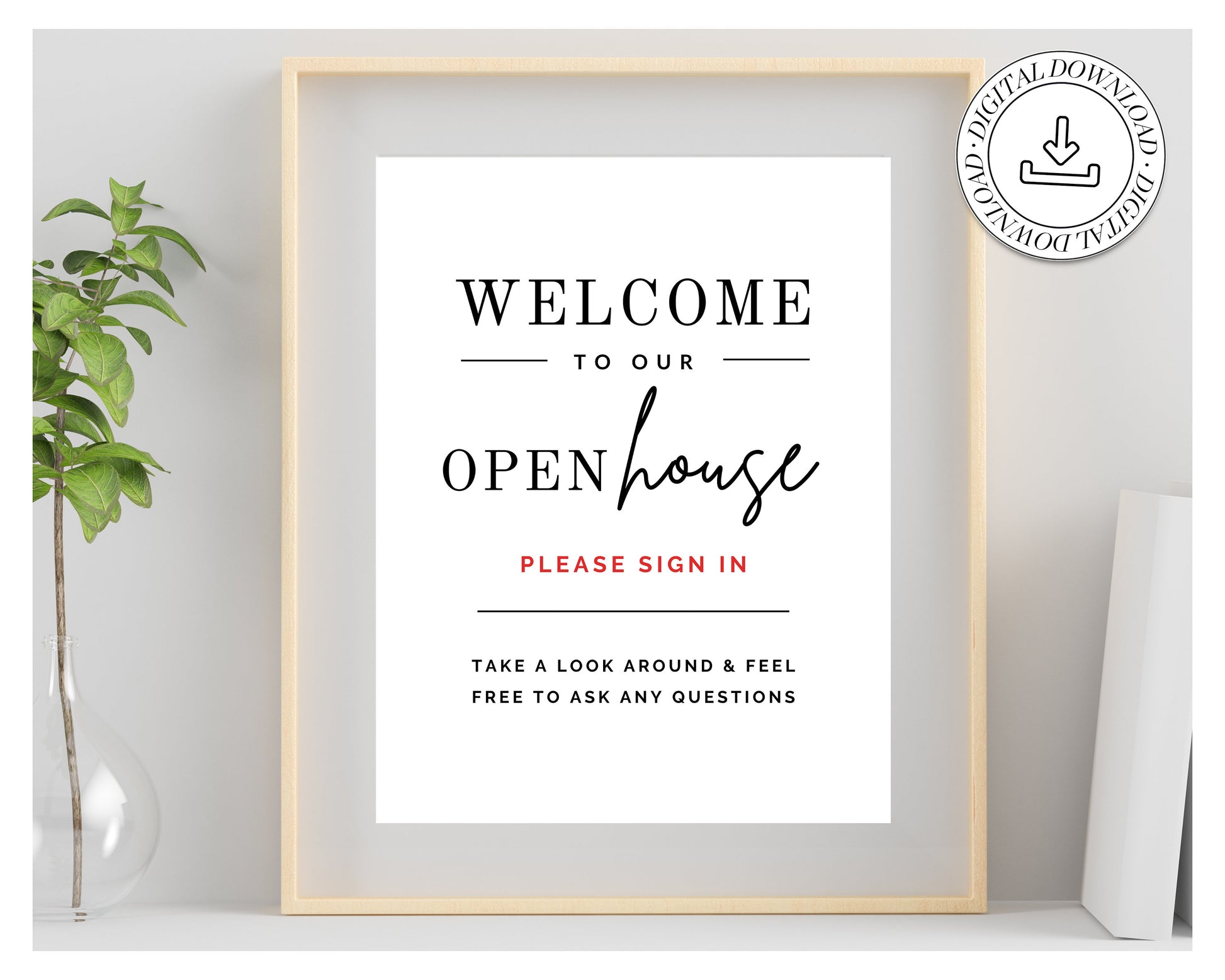 Printable Open House Real Estate Welcome Sign – Agent Site Shop printable-open-house-real-estate-welcome-sign-agent-site-shop