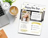 New Year Real Estate Flyer | 2023 Hello Neighbor Letter | Prospecting Flyer | Farming Letter | Real Estate Winter Marketing Flyer | Canva