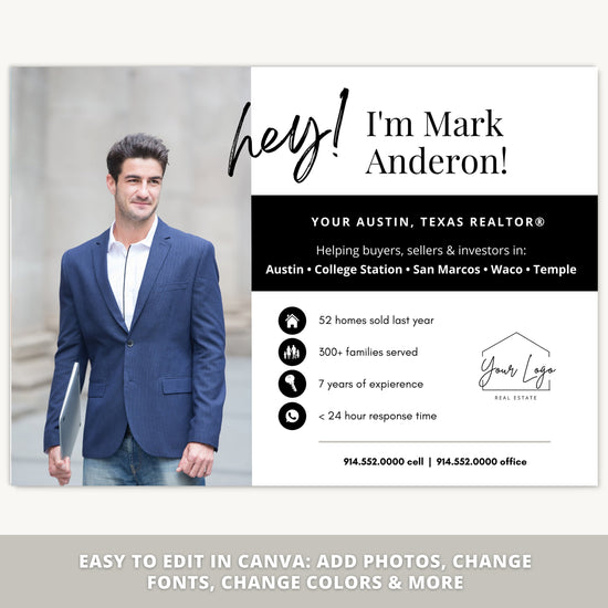 Real Estate Facebook Self Promotion Referral Post | Black Real Estate Social Media Posts | Facebook Ad Instagram Ads | Real Estate Marketing