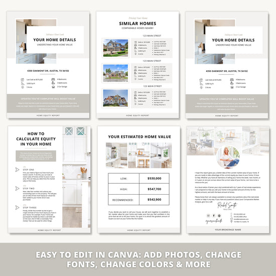 Interest Rates Rising Home Buyer Guide | Real Estate Marketing | Mortgage Lender | Home Equity Report | Real Estate Prospecting Canva Guide