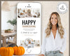 Fall Digital Textable Card for Real Estate| Textable Pumpkin Spice | Fall Real Estate Marketing | Autumn | Canva Real Estate Marketing