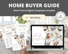 Real Estate Home Buyer Guide | Buyer Packet | Digital Home Buyer Presentation | Real Estate Canva Template | Buyer Roadmap | Buyer Roadmap