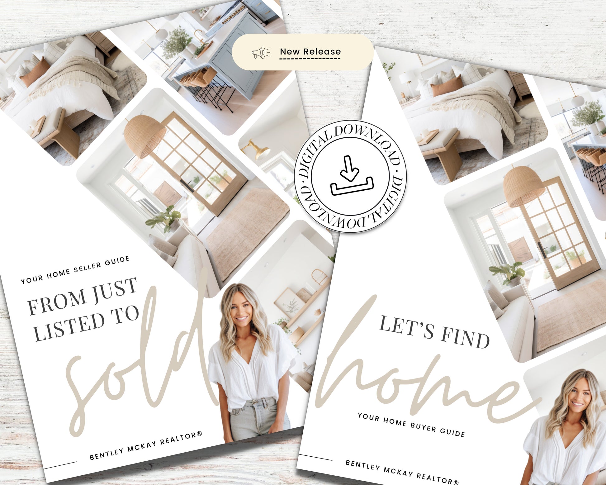 Real Estate Seller Guide & Home Buyer Guide Bundle | Real Estate Marketing | Home Seller Guide | CMA Packet | Listing Presentation | Canva